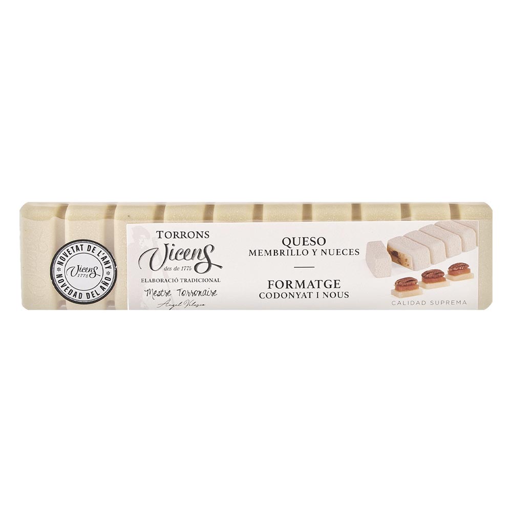 Torrons Torrons Vicens Cheese, Quince and Nuts Nougat (turrón / torró Turrón de ...
